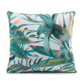 Malay Tropical Palm Leaf Filled Cushion in Green 45 x 45cm