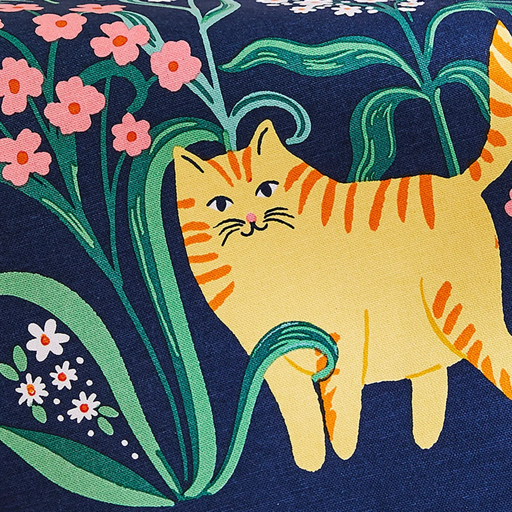 Ulster Weavers Marmalade Meadow Cotton Tea Towel in Navy