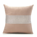 Palace Diamante Filled Cushion in Beige 45 x 45cm