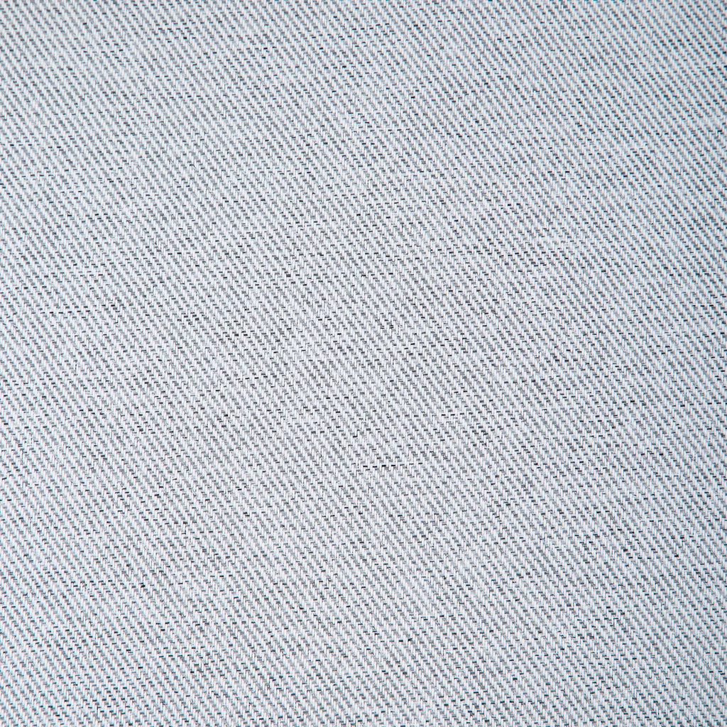 Curtina Plain Twill Blackout Eyelet Curtains in Silver