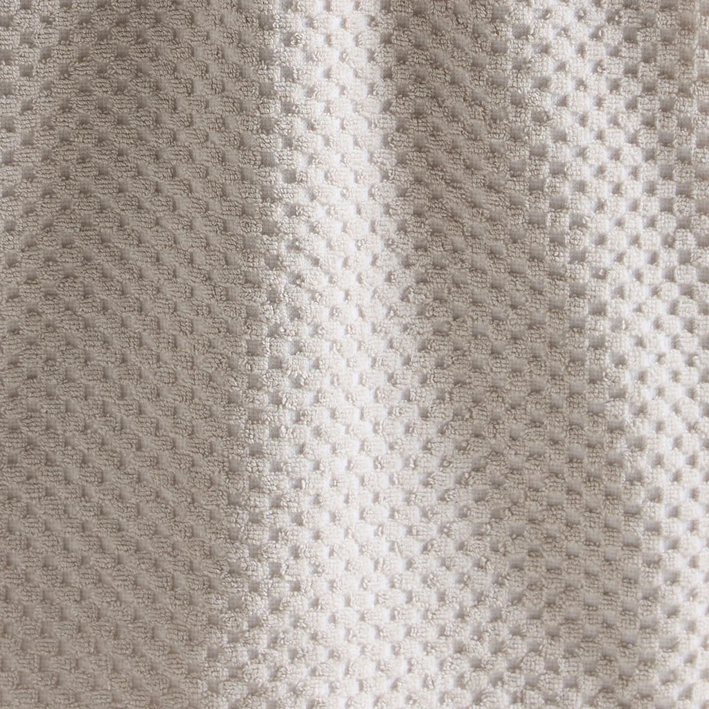 Dreams & Drapes Popcorn Check 100% Cotton Towels in Natural