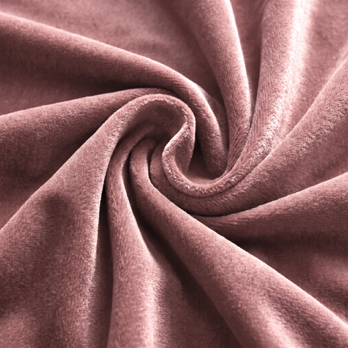 Velvet Blackout Eyelet Curtains in Blush Pink