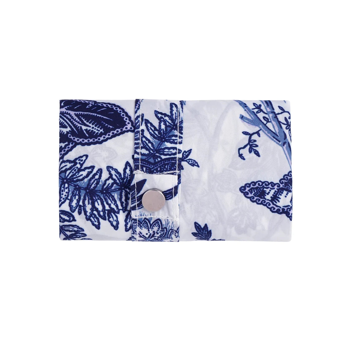 Ulster Weavers Willow Toile Foldable Tote Bag Medium in Blue