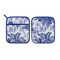 Ulster Weavers Willow Toile Pot Mitt in Blue