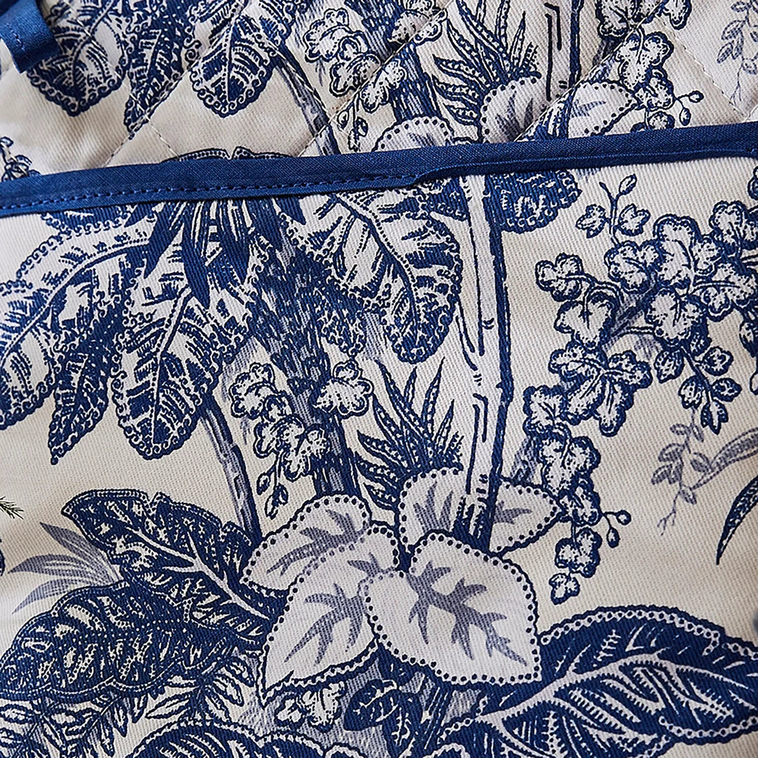 Ulster Weavers Willow Toile Pot Mitt in Blue