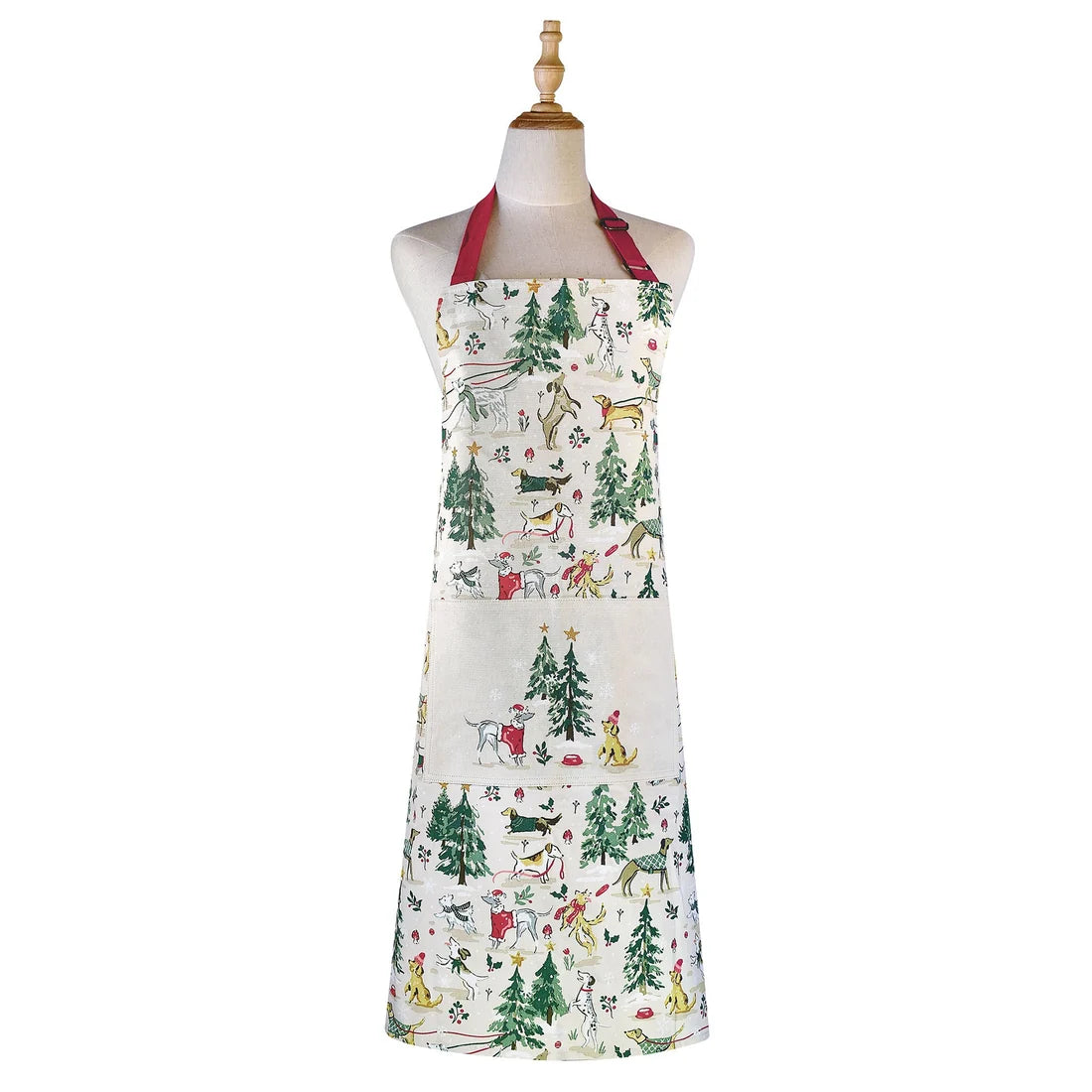 Ulster Weavers Winter Walkies Cotton Apron in Beige