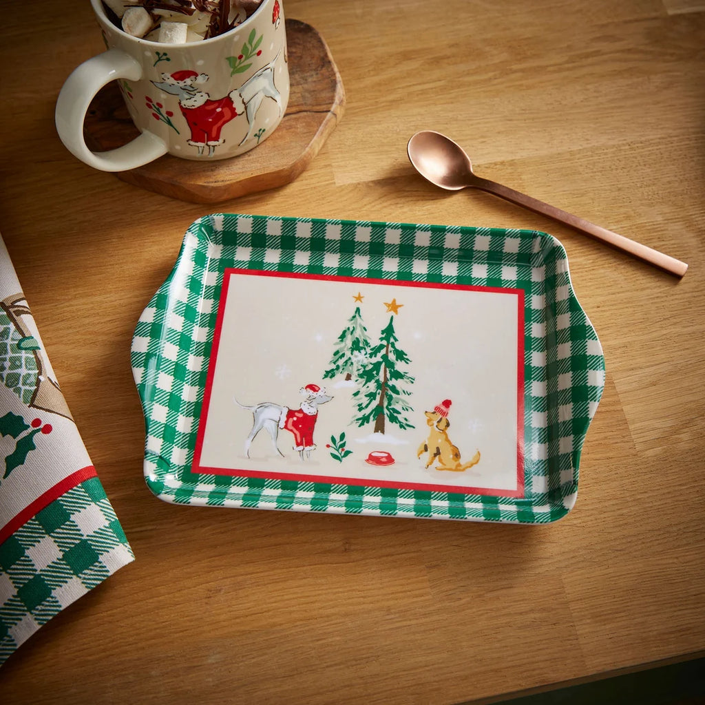 Ulster Weavers Winter Walkies Scatter Tray in Beige