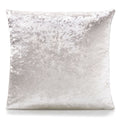 Crushed Velvet Cushion in Cream