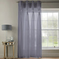 Diana Eyelet Voile Panel in Silver