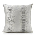 Reflections Abstract Jacquard Cushion in Silver