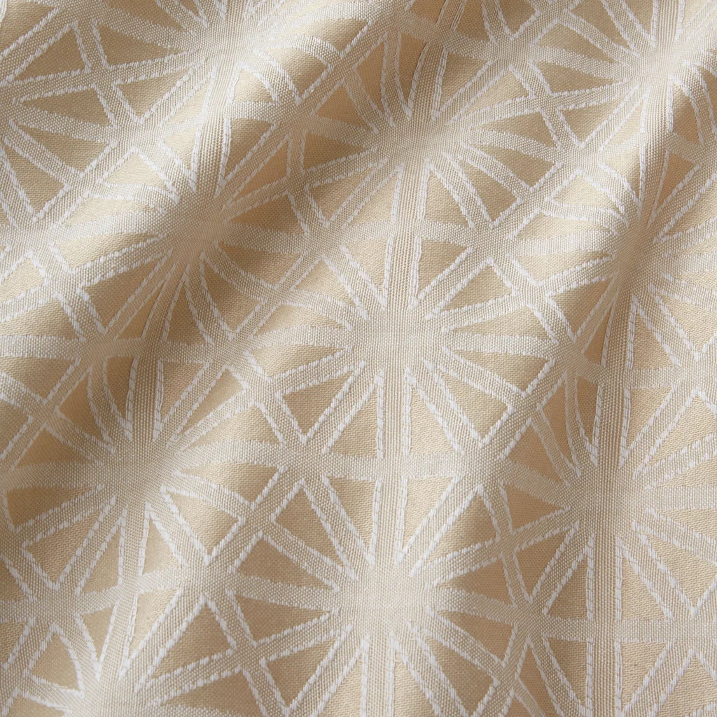 Close-up of the textured woven jacquard finish on the Appletree Geo Jacquard duvet cover set.