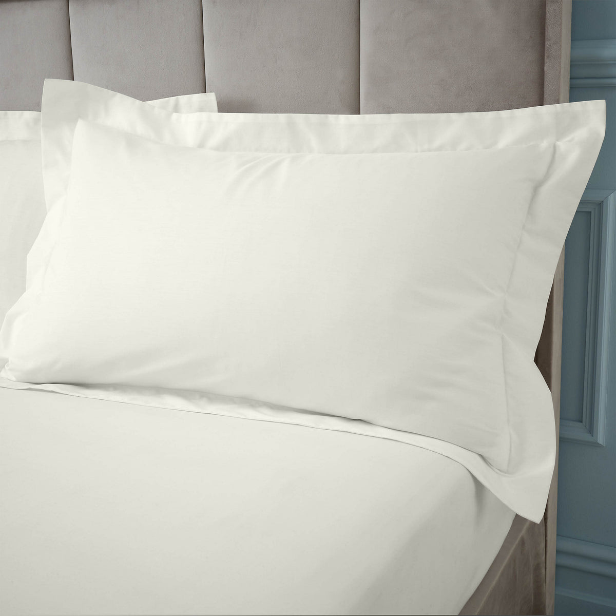 Bianca 180TC Egyptian Cotton Oxford Pillowcase Cream 50x75cm