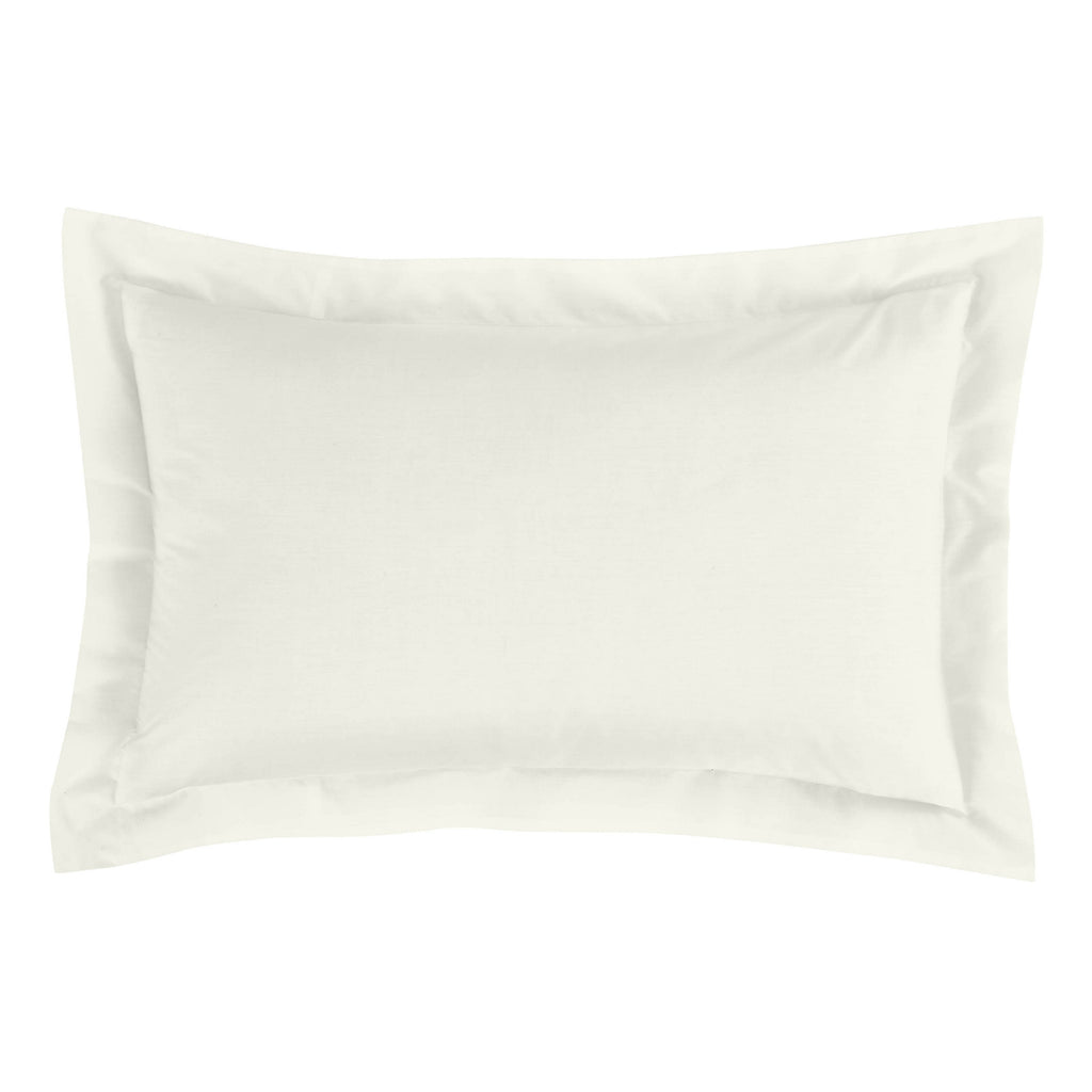 Bianca 180TC Egyptian Cotton Oxford Pillowcase Cream 50x75cm