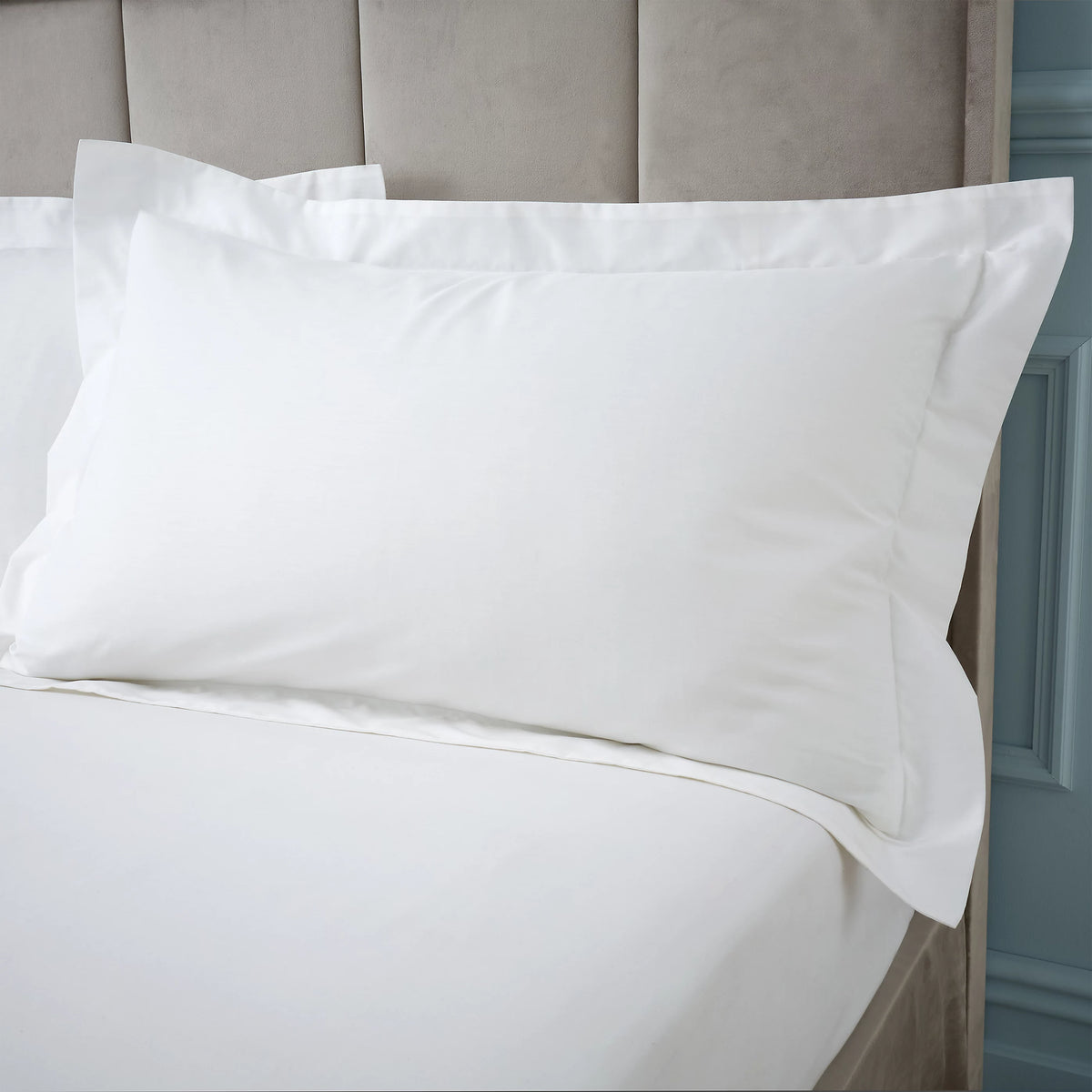 Bianca 180TC Egyptian Cotton Oxford Pillowcase White 50x75cm
