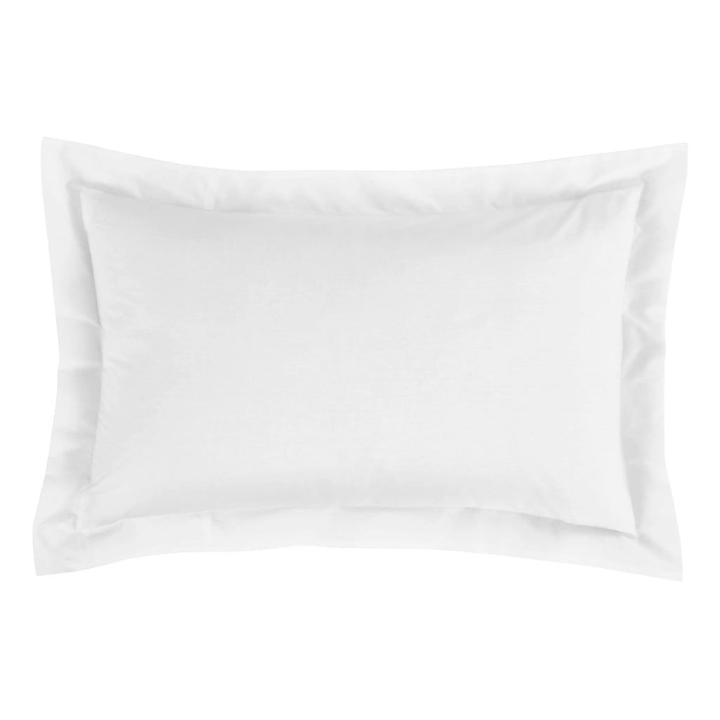 Bianca 180TC Egyptian Cotton Oxford Pillowcase White 50x75cm