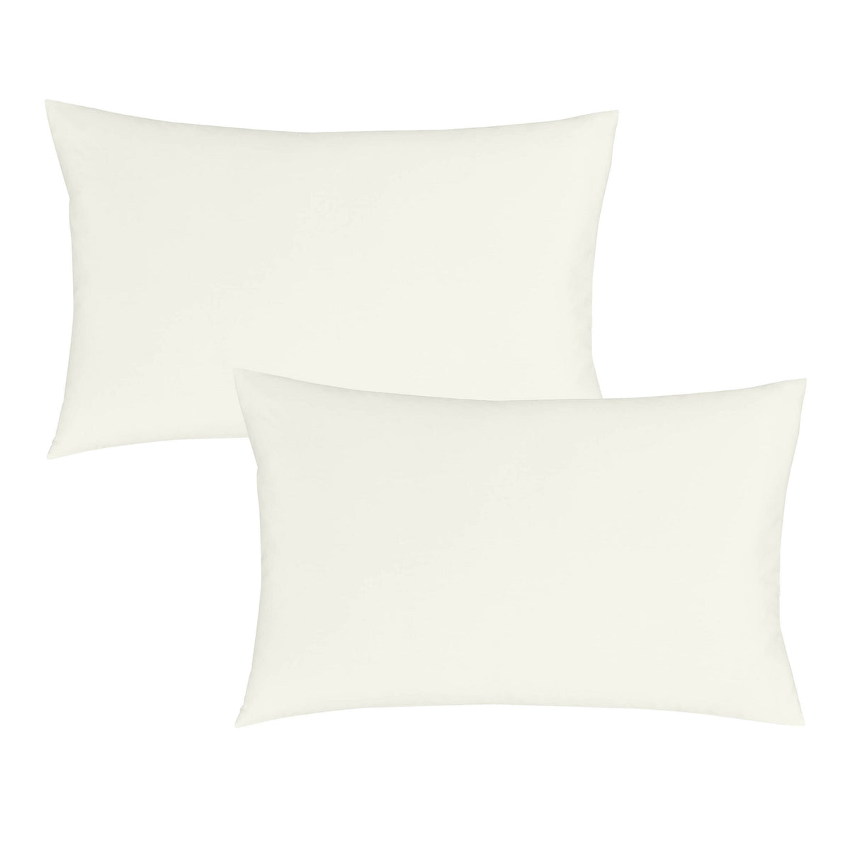 Bianca 180TC Egyptian Cotton Pillowcase Pair Cream 50x75cm