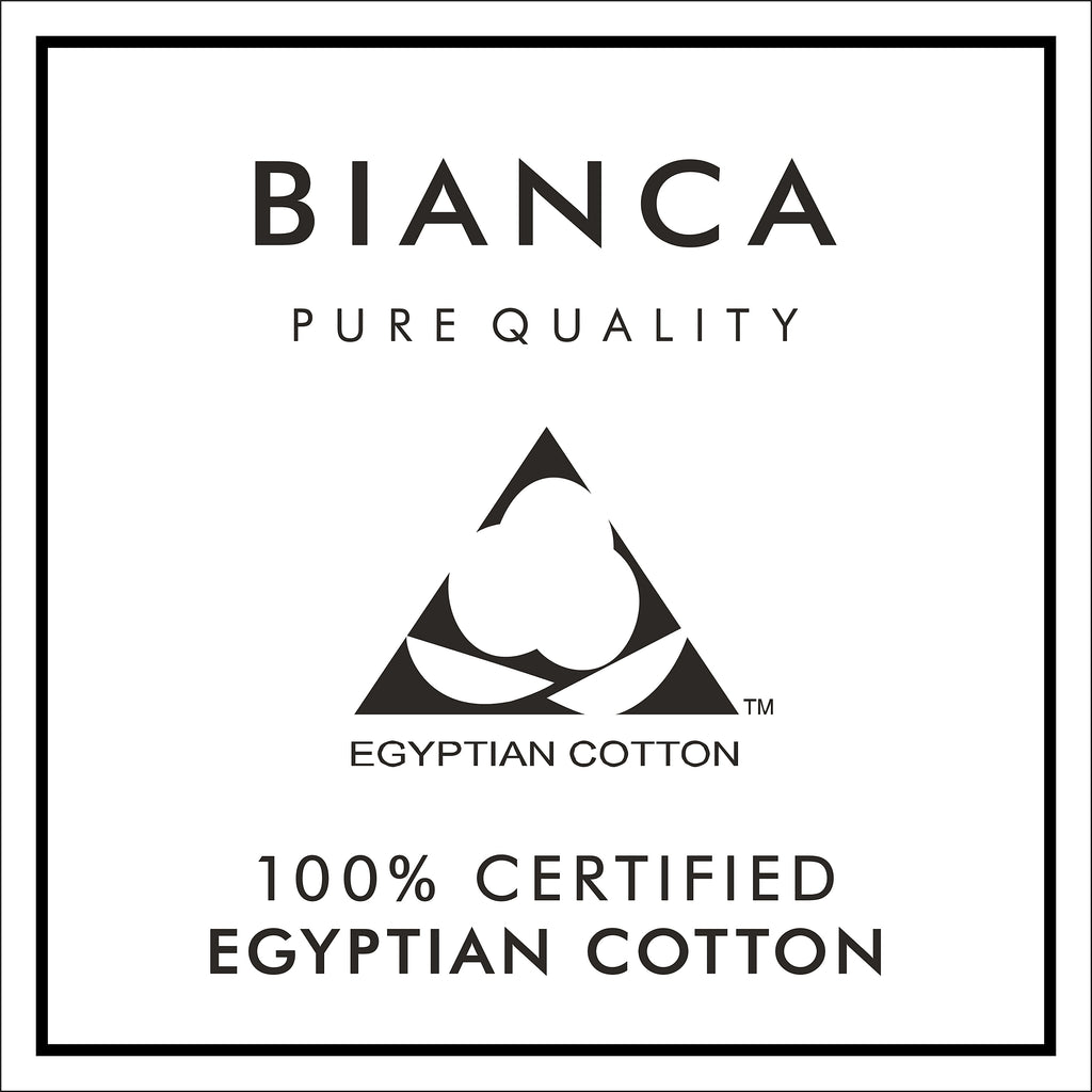 Bianca 180TC Egyptian Cotton Pillowcase Pair White 50x75cm