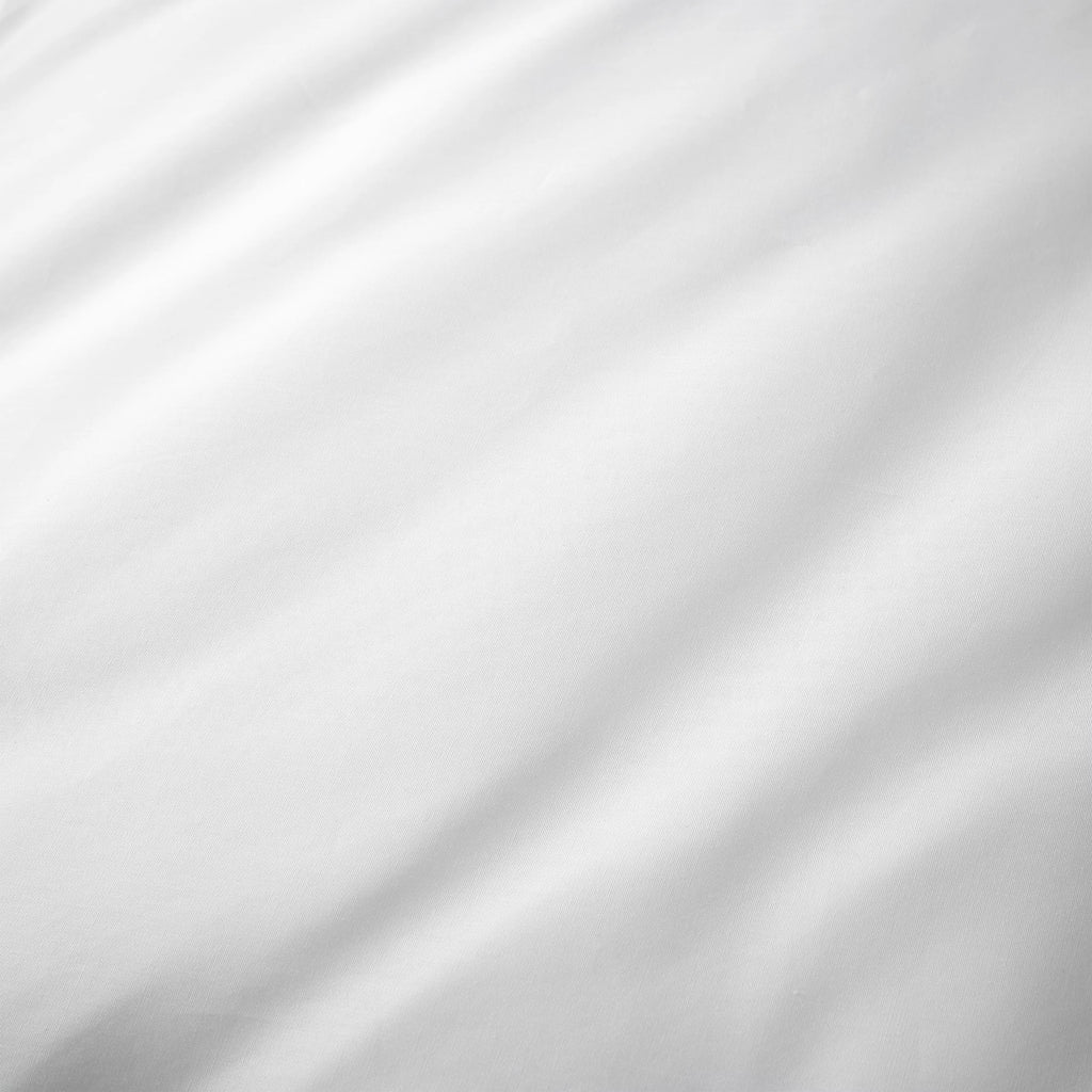 Bianca 180TC Egyptian Cotton Fitted Sheet White 34cm Depth