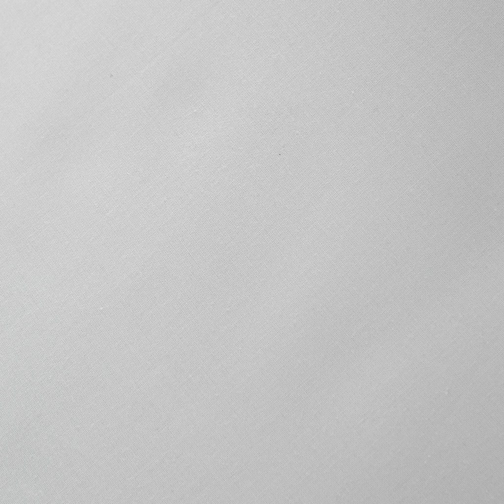 Bianca 200TC Cotton Percale Fitted Sheet Grey 32cm