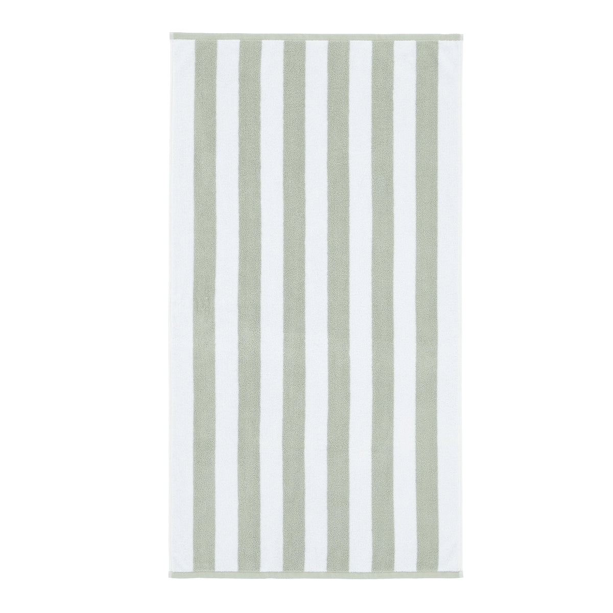 Bianca Reversible Stripe 600GSM Cotton Towels Sage