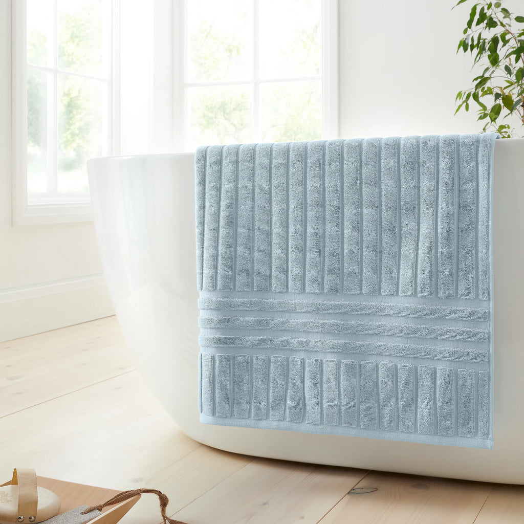 Bianca Hotel 100% Cotton Towels in Blue