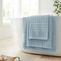 Bianca Hotel 100% Cotton Towels in Blue
