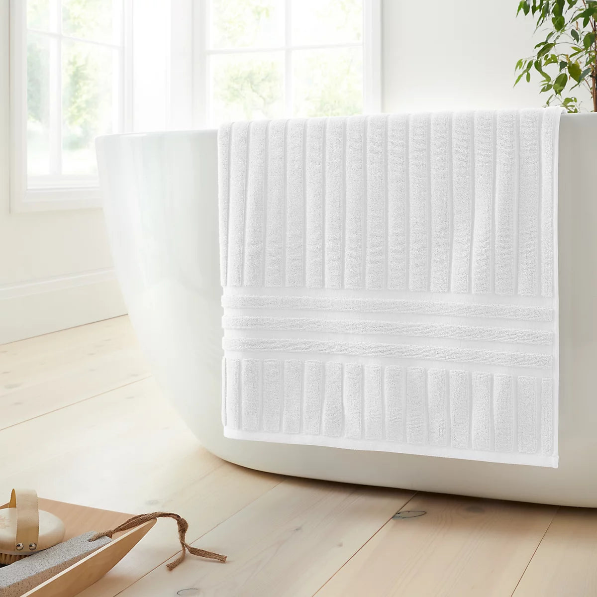 Bianca Hotel 100% Cotton Towels in White