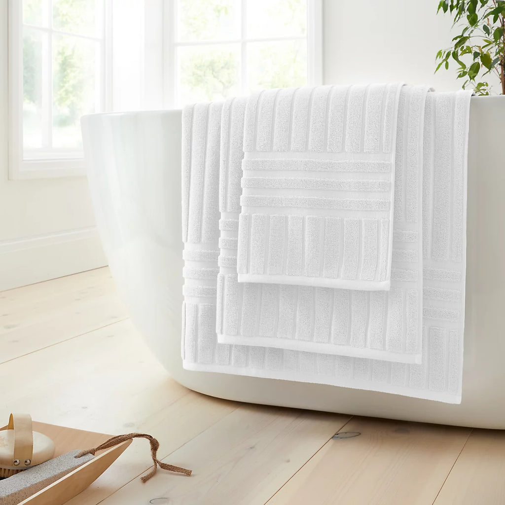 Bianca Hotel 100% Cotton Towels in White