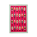 Ulster Weavers Nutcracker Parade Recycled Cotton Tea Towel in Red