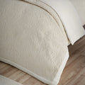 Catherine Lansfield Cream Amelia Jacquard Bedspread
