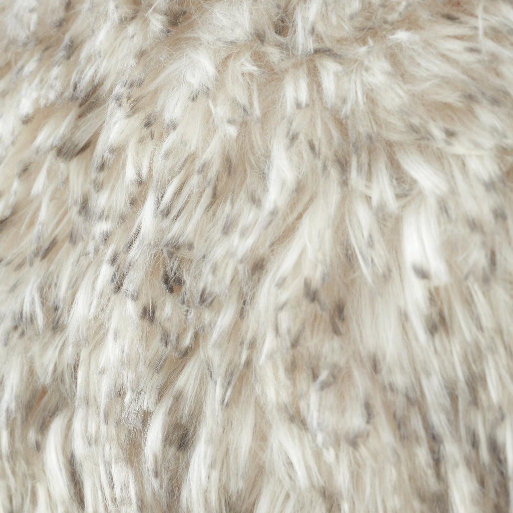 Catherine Lansfield Arctic Fox Cosy Faux Fur 45x45cm Cushion Grey