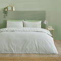 Catherine Lansfield Green Bamford Gingham Check Reversible Duvet Cover Set