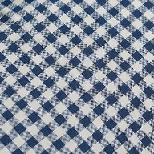 Catherine Lansfield Bamford Gingham Check Fitted Sheet Navy Blue