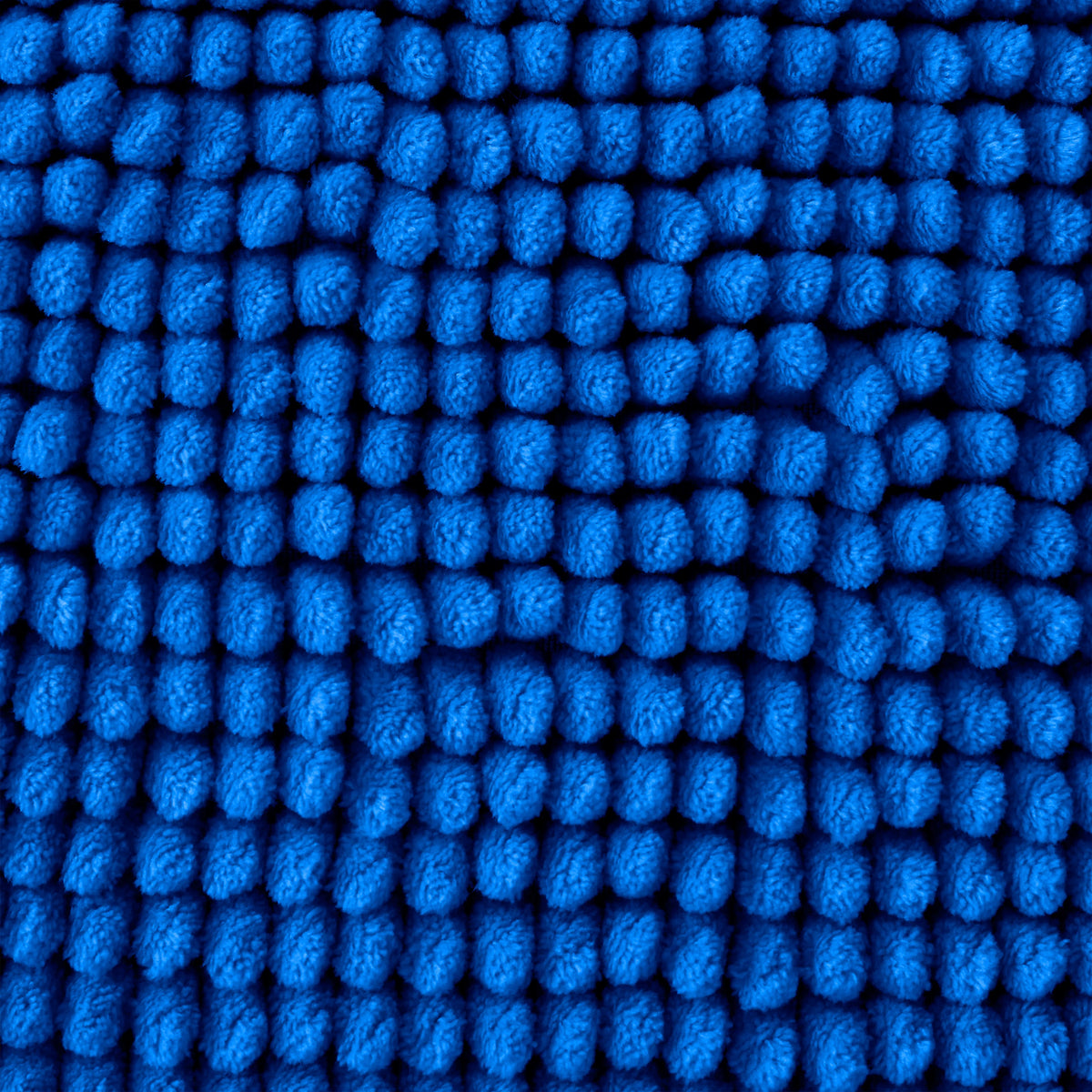 Catherine Lansfield Bathroom Bobble Bath Mat Cobalt Blue