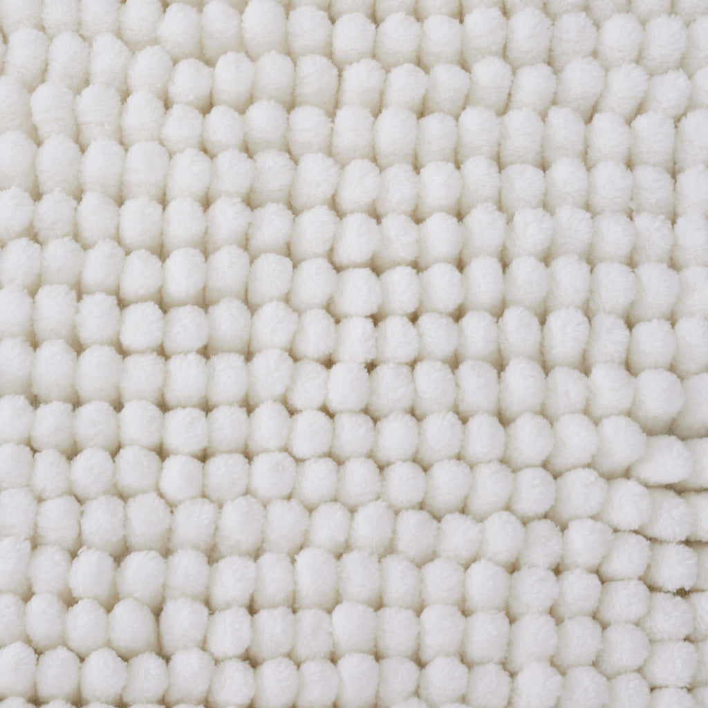 Catherine Lansfield Bathroom Bobble Bath Mat Cream