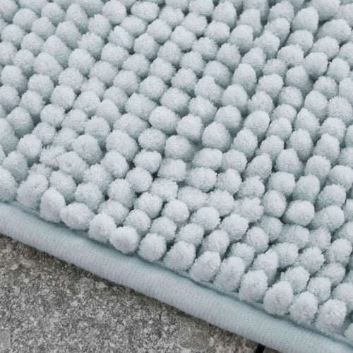 Catherine Lansfield Bathroom Bobble Bath Mat Duck Egg
