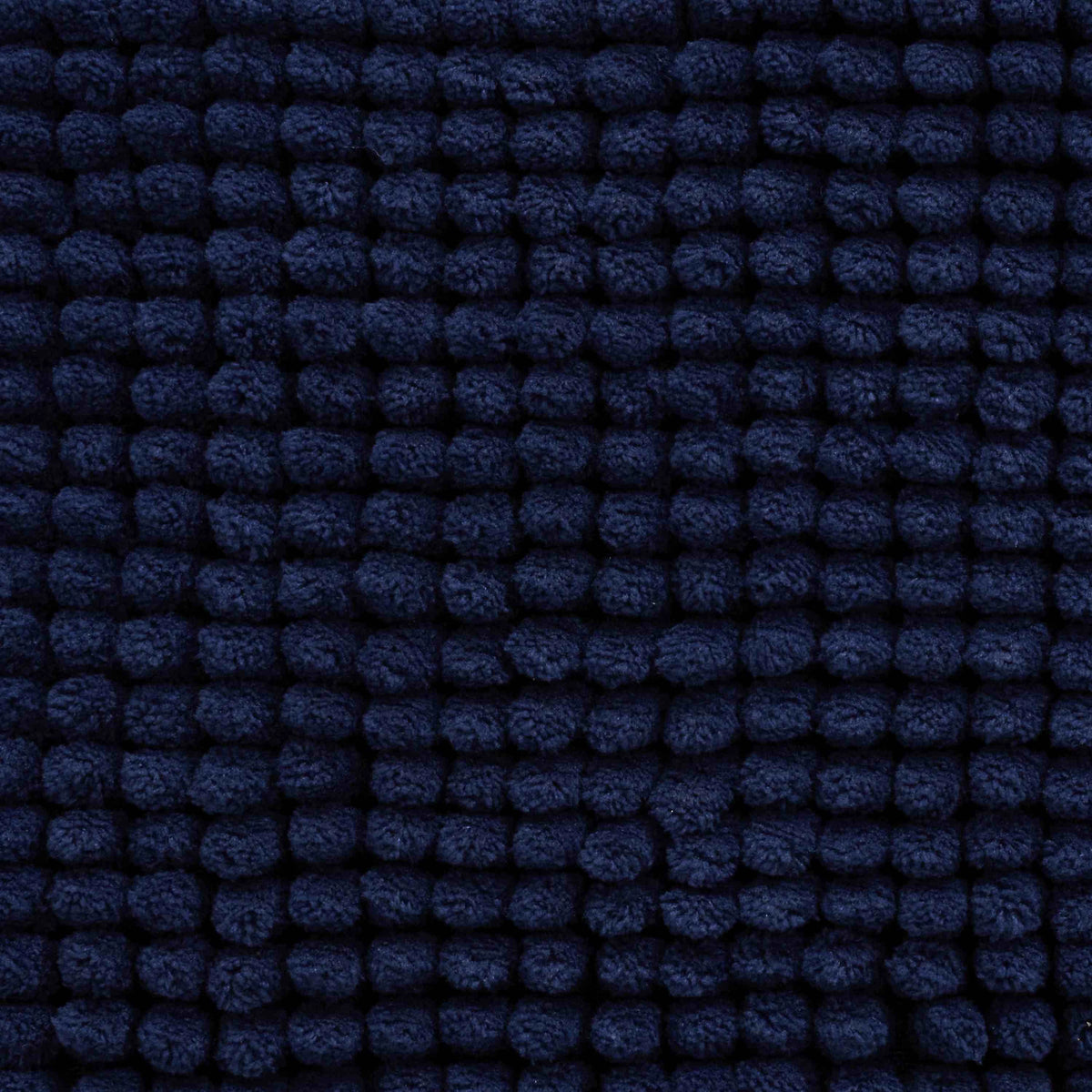 Catherine Lansfield Bathroom Bobble Bath Mat Navy