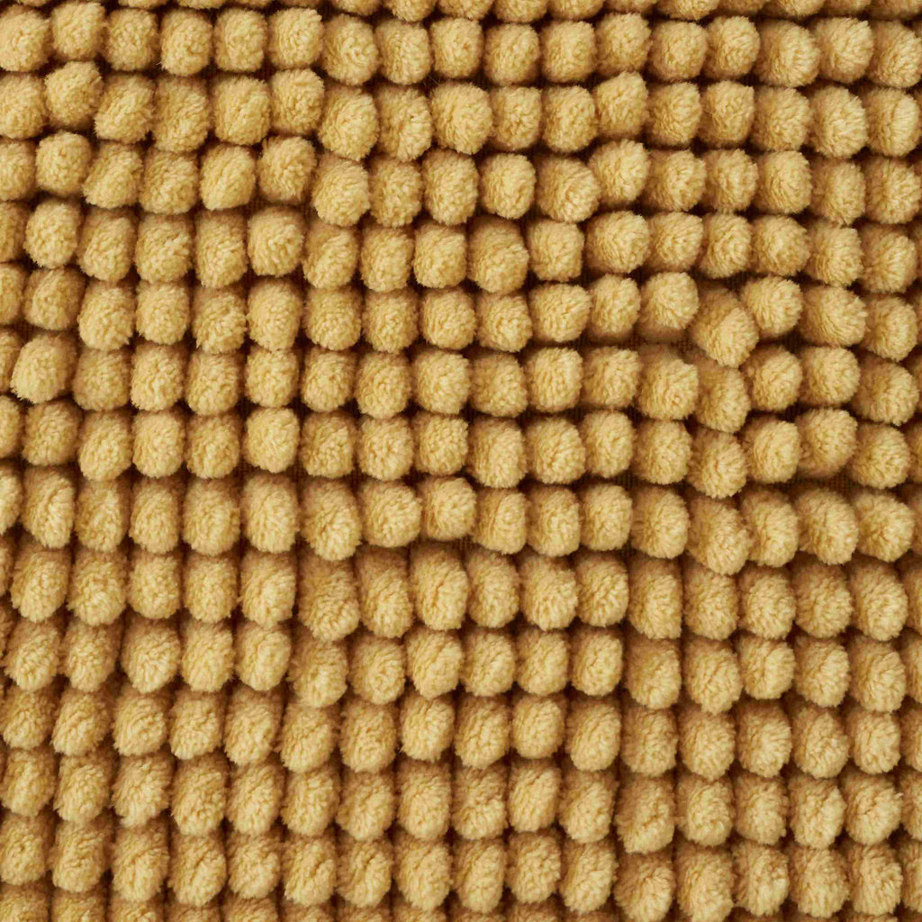Catherine Lansfield Bathroom Bobble Bath Mat Ochre