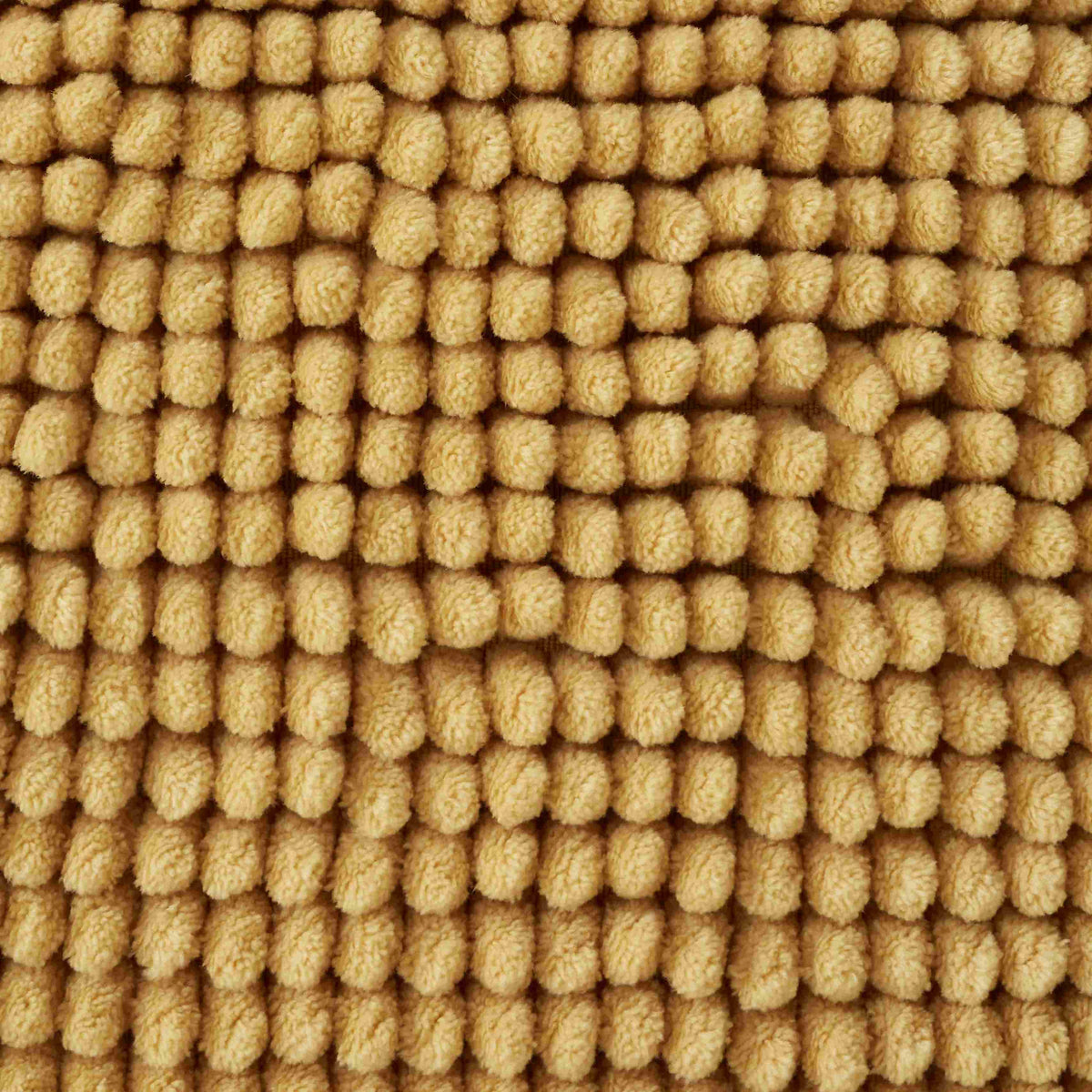 Catherine Lansfield Bathroom Bobble Bath Mat Ochre
