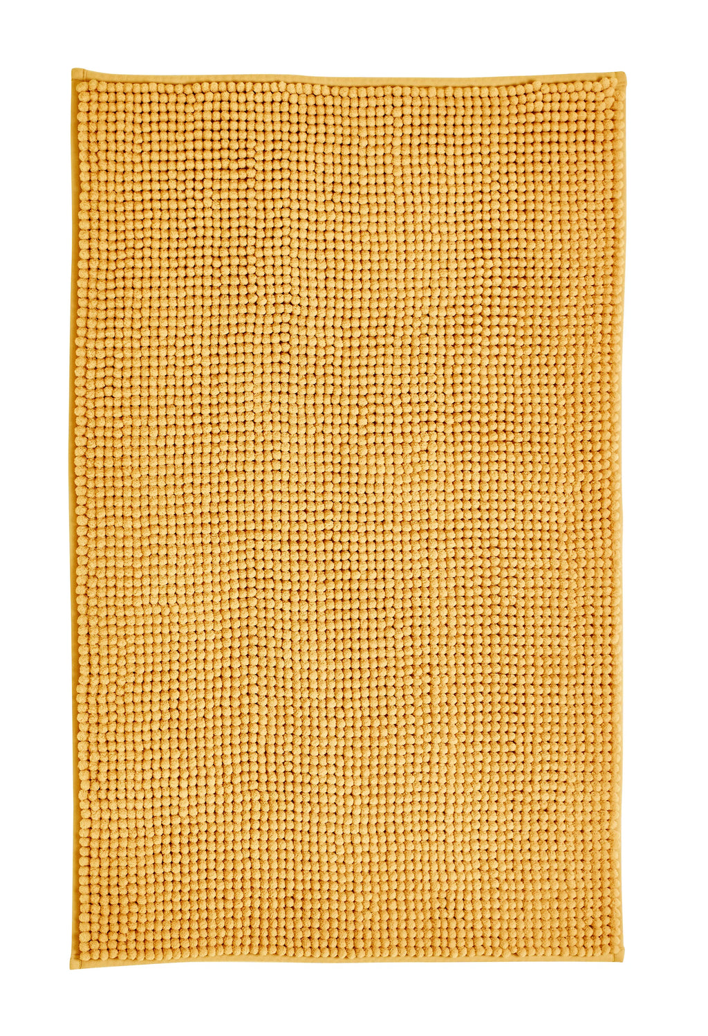 Catherine Lansfield Bathroom Bobble Bath Mat Ochre