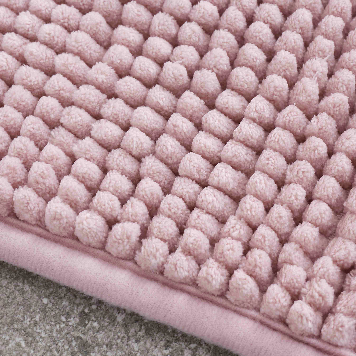 Catherine Lansfield Bathroom Bobble Bath Mat Pink