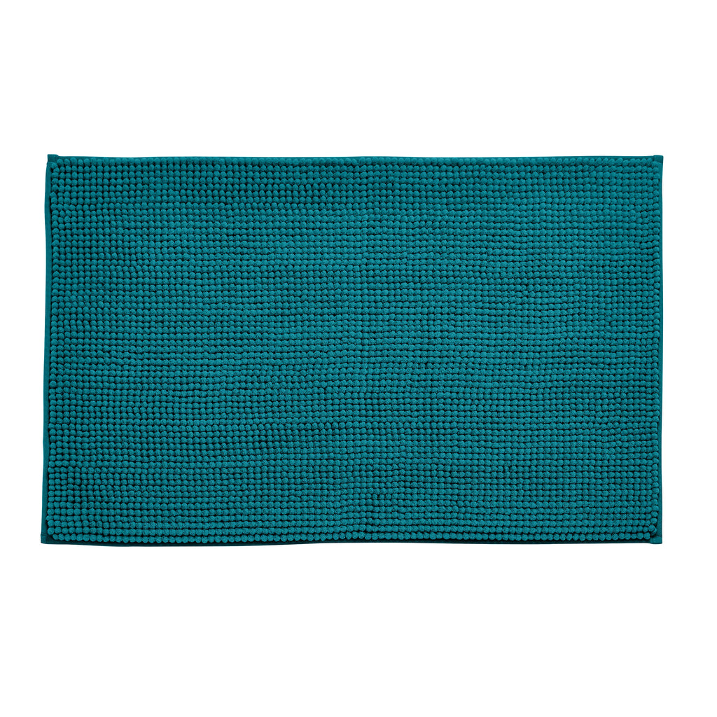 Catherine Lansfield Bathroom Bobble Bath Mat Teal