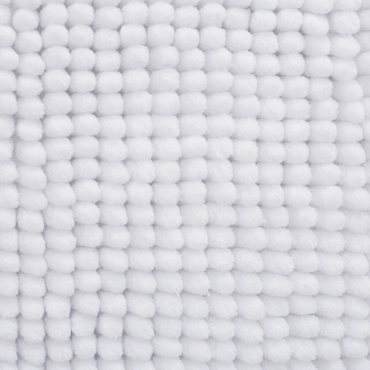 Catherine Lansfield Bathroom Bobble Bath Mat White
