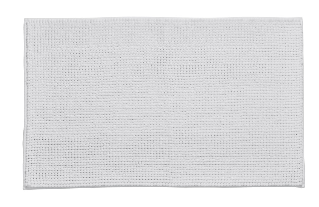 Catherine Lansfield Bathroom Bobble Bath Mat White