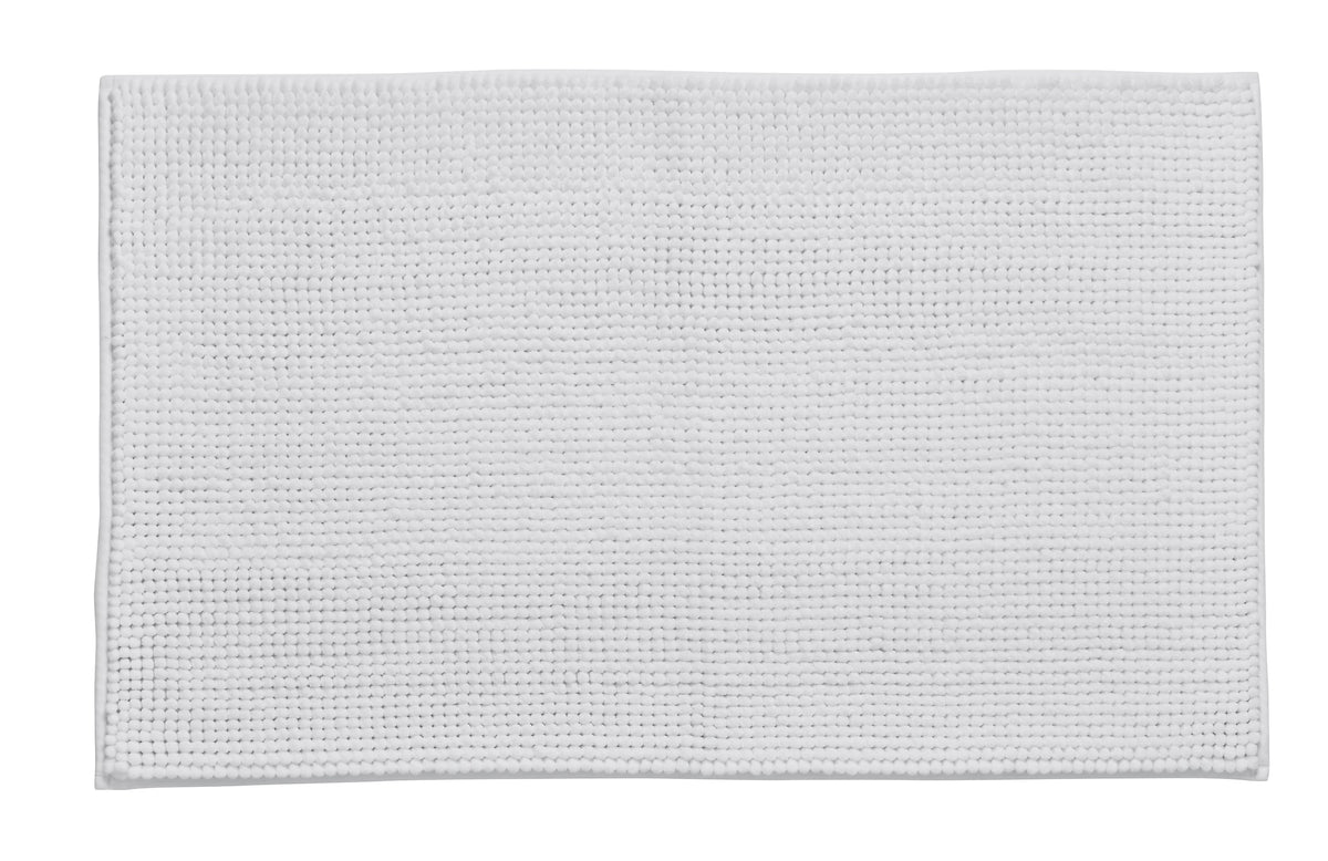 Catherine Lansfield Bathroom Bobble Bath Mat White
