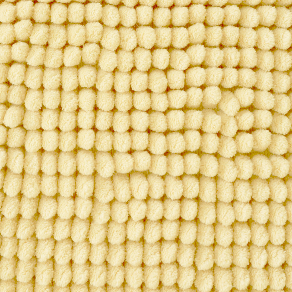 Catherine Lansfield Bathroom Bobble Bath Mat Yellow