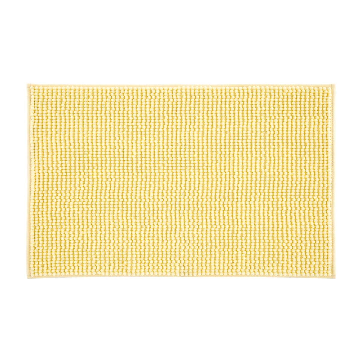 Catherine Lansfield Bathroom Bobble Bath Mat Yellow