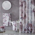 Catherine Lansfield Bathroom Dramatic Floral Shower Curtain in Blush Pink 180 x 180cm