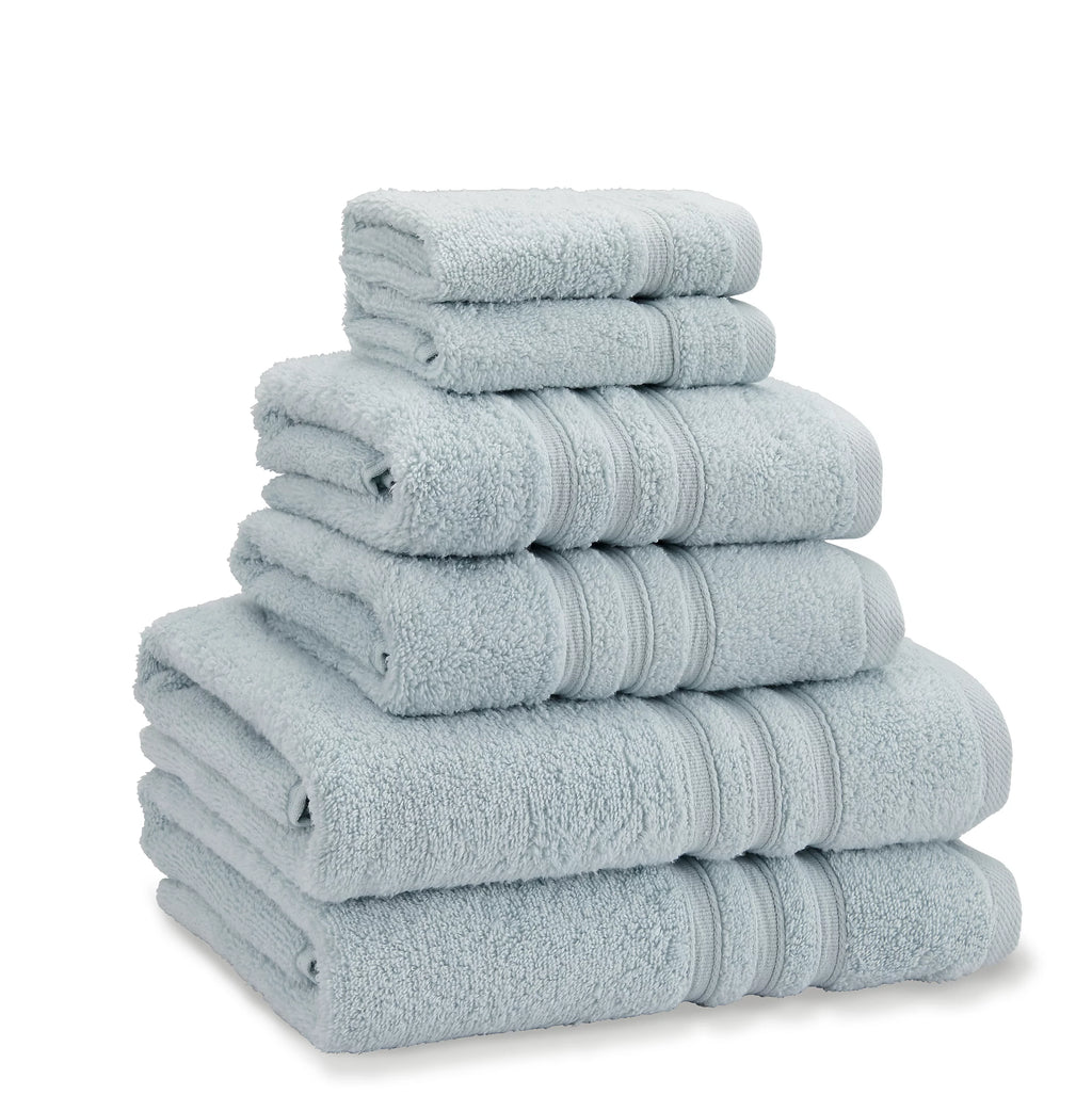 Catherine Lansfield Zero Twist 6 Piece Towel Bale Set Duck Egg