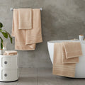 Catherine Lansfield Zero Twist 6 Piece Towel Bale Set Natural